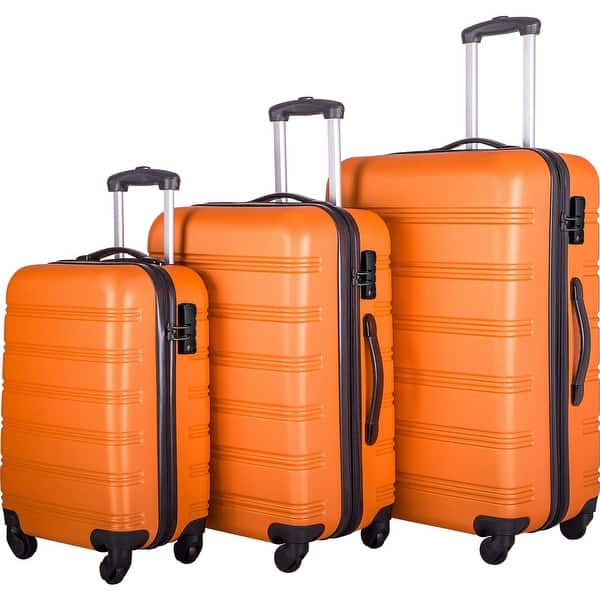 Luggage 3 Piece Set Suitcase Spinner Hardshell Lightweight TSA Lock